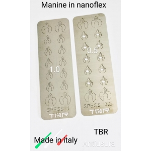 Manine in nanoflex antiusura sp 0,5 e 1 mm  ( 2 pz ) offerta prova 
