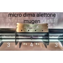 micro dima per foratura alettone mugen 3-4-3