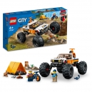 LEGO 60387 Lego city great vehicles Avventure sul fuoristrada 4x4