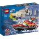 LEGO 60373 Lego city fire Barca di soccorso antincendio